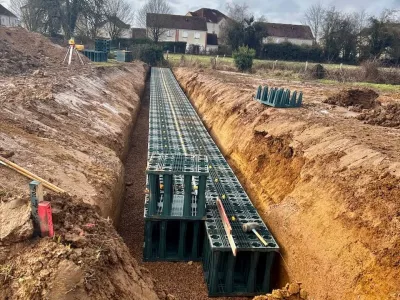 Travaux des réseaux EP